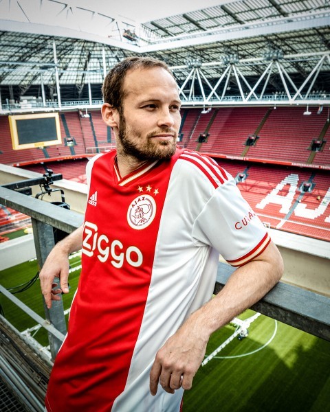 AFC Ajax Dětské Fotbalové Dresy Komplet 2022-23 Domácí